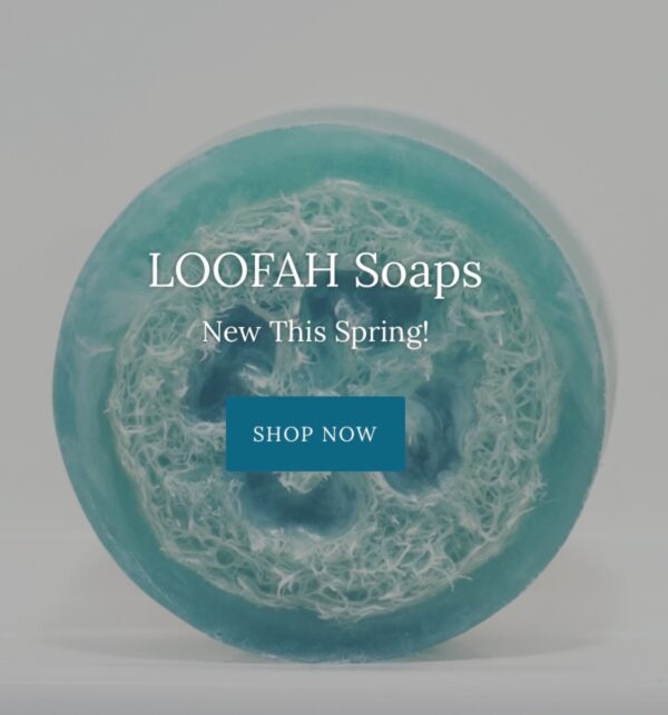 LOOFAH SOAP; SEASIDE COCONUT