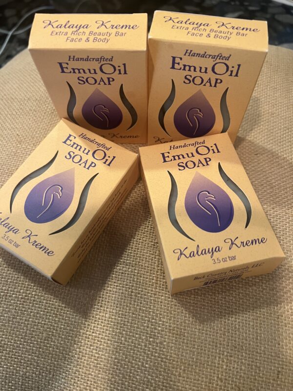 ORIGINAL HANDCRAFTED EMU OIL SOAP KALAYA KREME